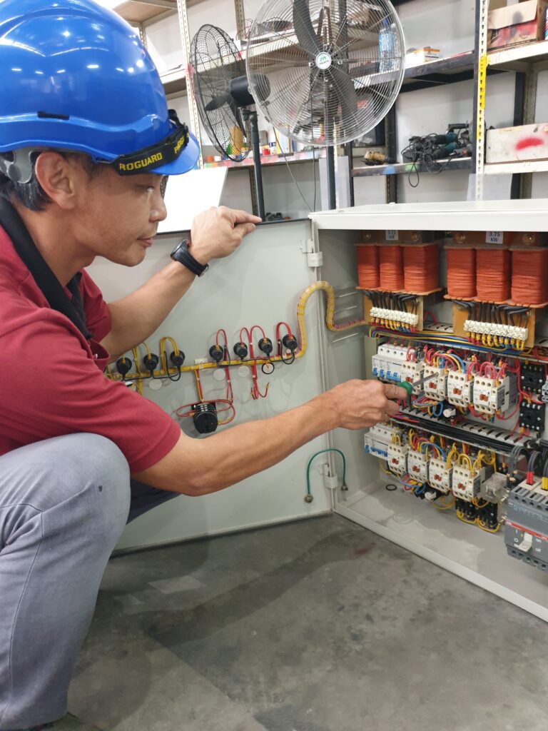 install new auto trangformer started